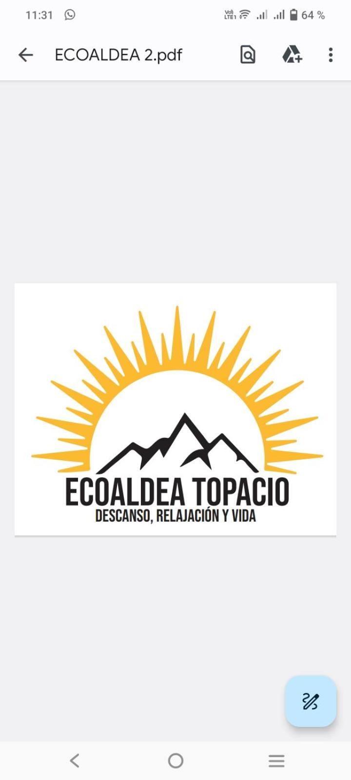 Eco Aldea Topacio Сасайма Экстерьер фото
